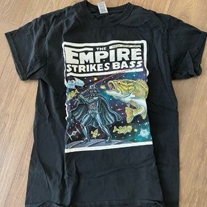 Unique Star Wars Bass Fishing Tee Shirt